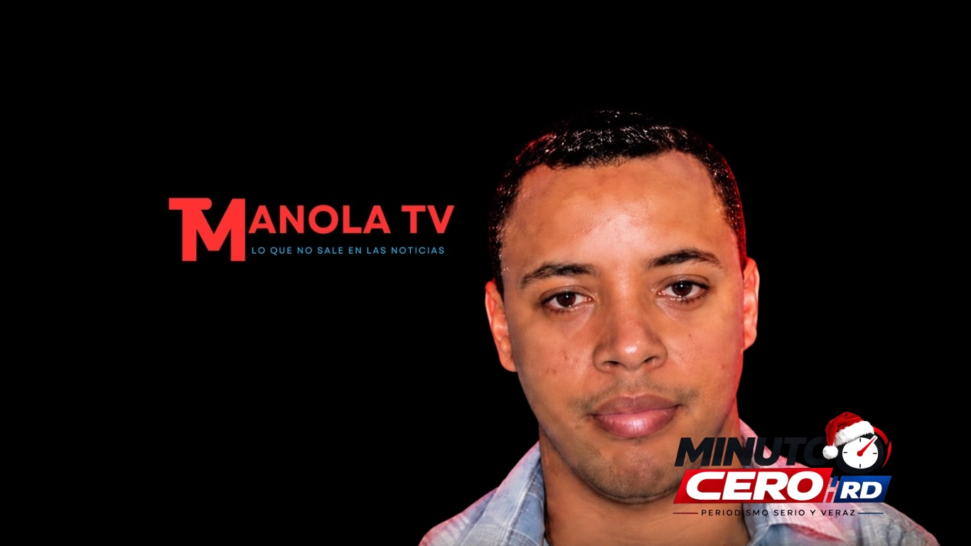 Junior Concepción Alcántara, titular de Manola TV, detenido durante allanamiento