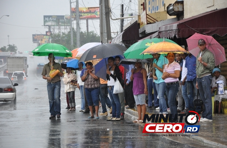 Indomet pronostica lluvias y tormentas eléctricas para la tarde de este martes
