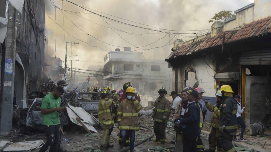 Sube a tres la cifra de muertos en explosión en San Cristóbal, incluyendo un bebé de 4 meses